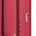 Load image into Gallery viewer, ArtissIn Metal Locker Storage Shelf Filing Cabinet Cupboard Bedside Table Pink
