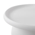 Load image into Gallery viewer, ArtissIn Coffee Table Mushroom Nordic Round Large Side Table 70CM White
