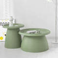 Load image into Gallery viewer, ArtissIn Coffee Table Mushroom Nordic Round Small Side Table 50CM Green
