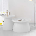 Load image into Gallery viewer, ArtissIn Coffee Table Mushroom Nordic Round Small Side Table 50CM White
