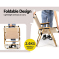 Load image into Gallery viewer, Gardeon Outdoor Camping Chairs Portable Folding Beach Chair Patio Furniture
