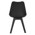 Load image into Gallery viewer, Artiss Set of 4 Retro Padded Dining Chair - Black
