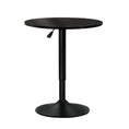 Load image into Gallery viewer, Artiss Bar Table Kitchen Tables Swivel Round Metal Black
