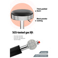 Load image into Gallery viewer, Artiss Set of 2 Backless PU Leather Bar Stools - Black and Chrome

