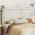 Load image into Gallery viewer, Artiss Bed Head Queen Size Fabric - RIVE Beige

