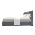 Load image into Gallery viewer, Artiss Bed Frame Queen Size Gas Lift Grey ISSA
