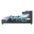 Load image into Gallery viewer, Artiss Bed Frame King Size Grey PIER
