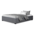 Load image into Gallery viewer, Artiss Bed Frame King Single Size Gas Lift Base Grey TOKI
