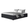 Load image into Gallery viewer, Artiss Bed Frame Queen Size Gas Lift Base Charcoal TOKI
