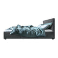 Load image into Gallery viewer, Artiss Bed Frame King Size with 4 Drawers Grey AVIO
