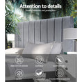 Load image into Gallery viewer, Artiss VELA Bed Head Headboard Queen Size Bedhead Velvet Grey
