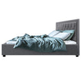 Load image into Gallery viewer, Artiss Bed Frame King Size Gas Lift Grey TIYO
