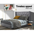 Load image into Gallery viewer, Artiss Bed Head Headboard Queen Bedhead LUCA Grey
