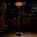 Load image into Gallery viewer, Devanti 2000w Electric Portable Patio Strip Heater
