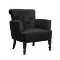 Load image into Gallery viewer, Artiss French Lorraine Chair Retro Wing - Black

