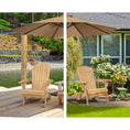 Load image into Gallery viewer, Gardeon Outdoor Chairs Furniture Beach Chair Lounge Wooden Adirondack Garden Patio
