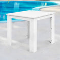 Load image into Gallery viewer, Gardeon Outdoor Side Beach Table - White
