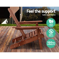 Load image into Gallery viewer, Gardeon Outdoor Furniture Beach Chair Wooden Adirondack Patio Lounge Garden
