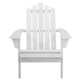 Load image into Gallery viewer, Gardeon Outdoor Sun Lounge Beach Chairs Table Setting Wooden Adirondack Patio - White
