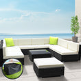 Load image into Gallery viewer, Gardeon 10PC Sofa Set with Storage Cover Outdoor Furniture Wicker
