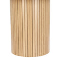Load image into Gallery viewer, Artiss Coffee Table Round Side Table Fluted Base PIIA
