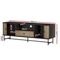 Load image into Gallery viewer, Artiss Entertainment Unit TV Cabinet 150CM Black Boris
