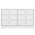Load image into Gallery viewer, Artiss 6 Chest of Drawers Cabinet Dresser Table Tallboy Storage Bedroom White
