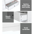 Load image into Gallery viewer, Artiss 6 Chest of Drawers Cabinet Dresser Table Tallboy Storage Bedroom White
