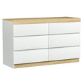 Load image into Gallery viewer, Artiss 6 Chest of Drawers Cabinet Dresser Table Tallboy Storage Bedroom White

