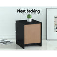 Load image into Gallery viewer, Artiss Bedside Tables Drawers Side Table Bedroom Furniture Nightstand Black Lamp
