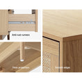 Load image into Gallery viewer, Artiss 4 Chest of Drawers Rattan Tallboy Cabinet Bedroom Clothes Storage Wood
