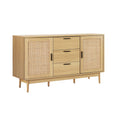 Load image into Gallery viewer, Artiss Buffet Sideboard Rattan Furniture Cabinet Storage Hallway Table Kitchen
