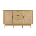 Load image into Gallery viewer, Artiss Buffet Sideboard Rattan Furniture Cabinet Storage Hallway Table Kitchen
