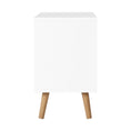 Load image into Gallery viewer, Artiss Bedside Tables Drawers Side Table Nightstand White Storage Cabinet Wood
