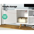 Load image into Gallery viewer, Artiss TV Cabinet Entertainment Unit 120cm White Larin
