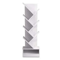 Load image into Gallery viewer, Emily Display Shelf 7-Shelf Tree Bookshelf Book Storage Rack Bookcase White
