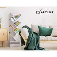 Load image into Gallery viewer, Artiss Display Shelf 7-Shelf Tree Bookshelf Book Storage Rack Bookcase White
