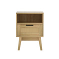 Load image into Gallery viewer, Artiss Bedside Tables Rattan Drawers Side Table Nightstand Storage Cabinet Wood
