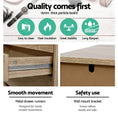 Load image into Gallery viewer, Artiss 6 Chest of Drawers Tallboy Dresser Table Storage Cabinet Oak Bedroom
