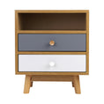Load image into Gallery viewer, Artiss Wooden Bedside Table
