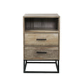 Load image into Gallery viewer, Artiss Bedside Tables Drawers Side Table Nightstand Storage Cabinet Unit Wood
