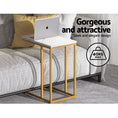 Load image into Gallery viewer, Artiss Coffee Table Side Table Laptop Desk Bedside Sofa Wooden Table Marbel
