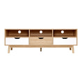 Load image into Gallery viewer, Scandinavian TV Cabinet 140cm Entertainment Unit Stand Wooden Storage
