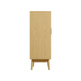 Load image into Gallery viewer, Artiss Shoe Cabinet Rattan Shoes Storage Rack Organiser Wooden Cupboard Shelf
