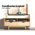 Load image into Gallery viewer, Artiss TV Cabinet Entertainment Unit 120cm Pine Ford
