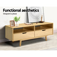 Load image into Gallery viewer, Artiss TV Cabinet Entertainment Unit 120cm Pine Ford
