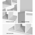 Load image into Gallery viewer, Artiss 5 Tier Bookshelf Display Shelf CD Cabinet Bookcase Stand Storage White
