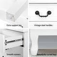 Load image into Gallery viewer, Artiss Chest of Drawers Dresser Table Lowboy Storage Cabinet White KUBI Bedroom
