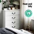 Load image into Gallery viewer, Artiss Chest of Drawers Tallboy Dresser Table Bedside Storage Cabinet Bedroom
