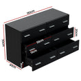 Load image into Gallery viewer, Artiss 6 Chest of Drawers Cabinet Dresser Table Tallboy Lowboy Storage Black
